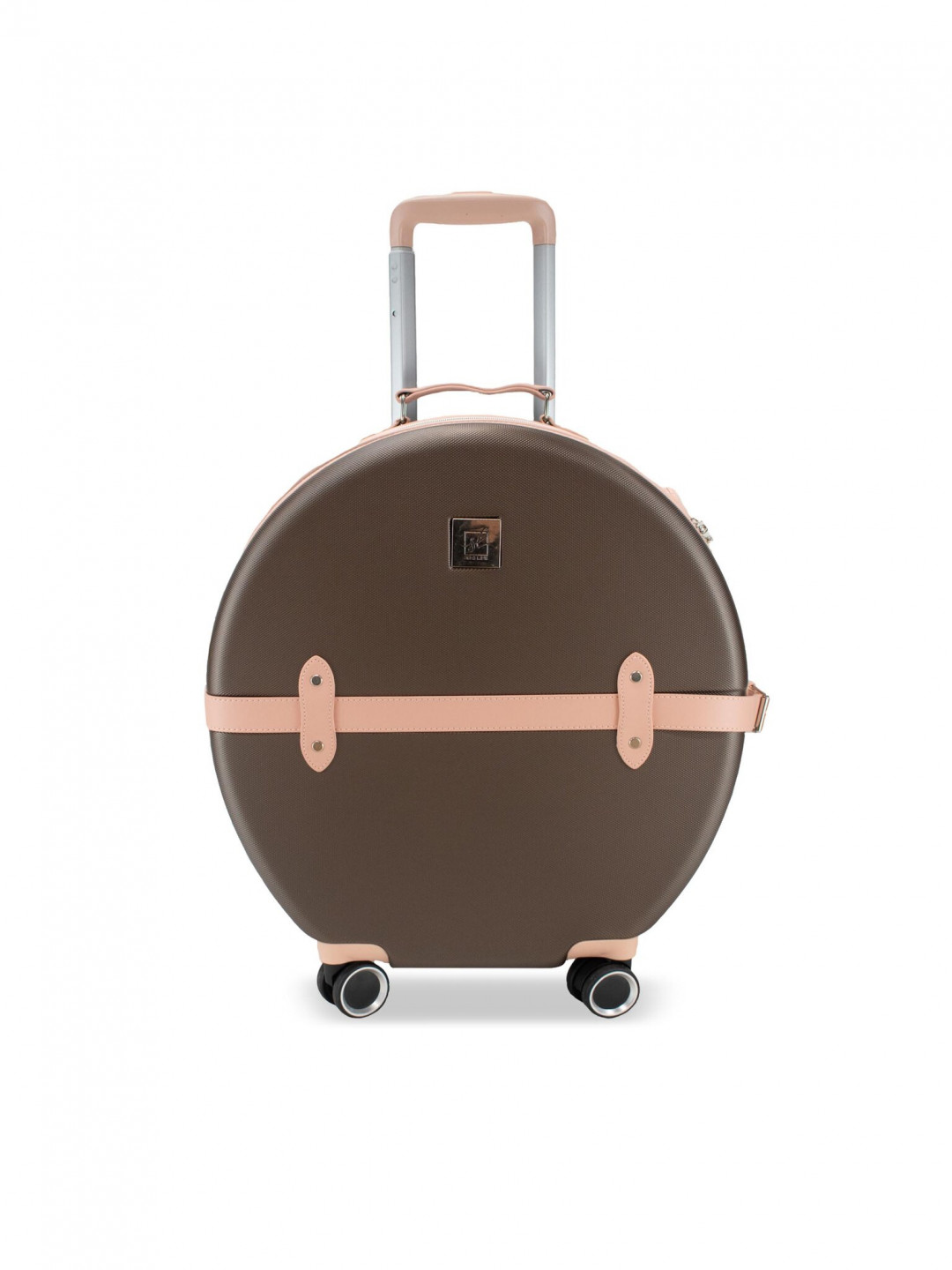 Semi Line Střední kufr T5673-3 Hnědá